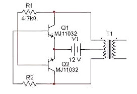 12v升220v升壓電路圖