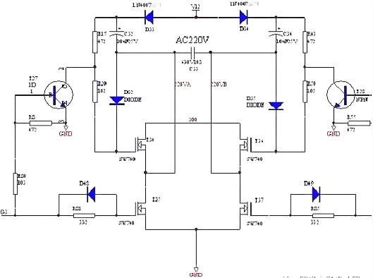 MOSFET柵極,驅(qū)動(dòng)電路,PNP