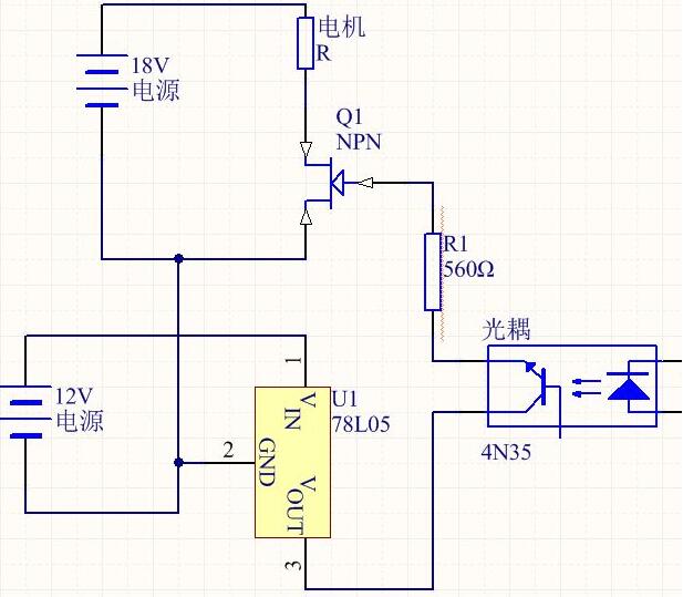 mos管驅動電機電路圖