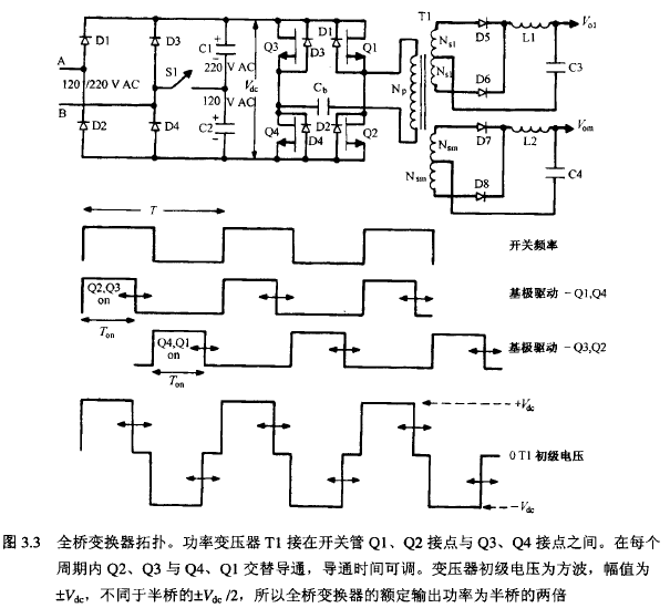 全橋拓?fù)?基本的工作原理