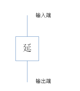 三極管電路表示延時開關