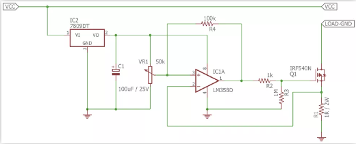 Mosfet過流保護電路