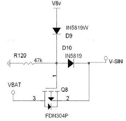 MOS管開關電路圖