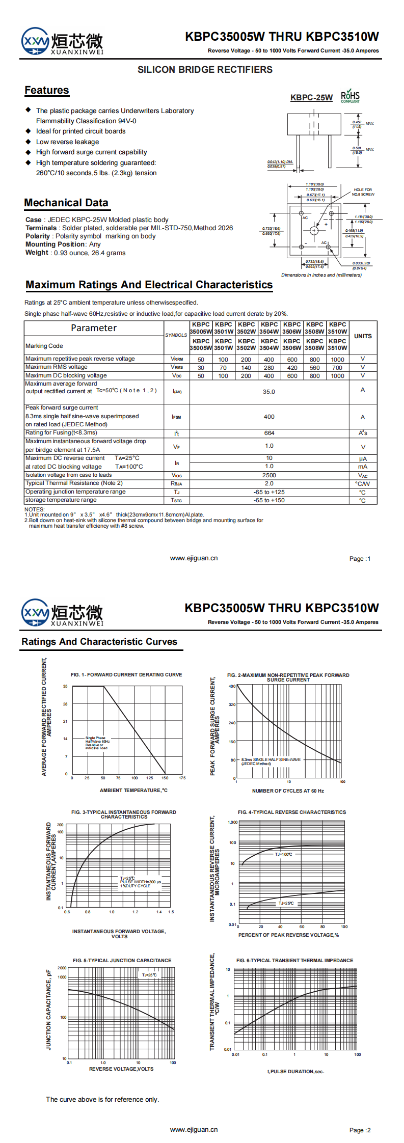 KBPC3510W整流橋