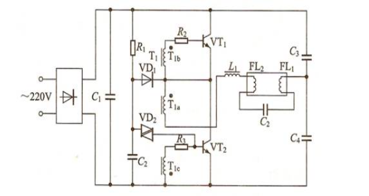 電子鎮流器電路