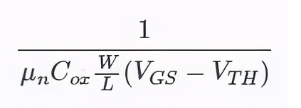 MOSFET 導通電阻 漏極源極