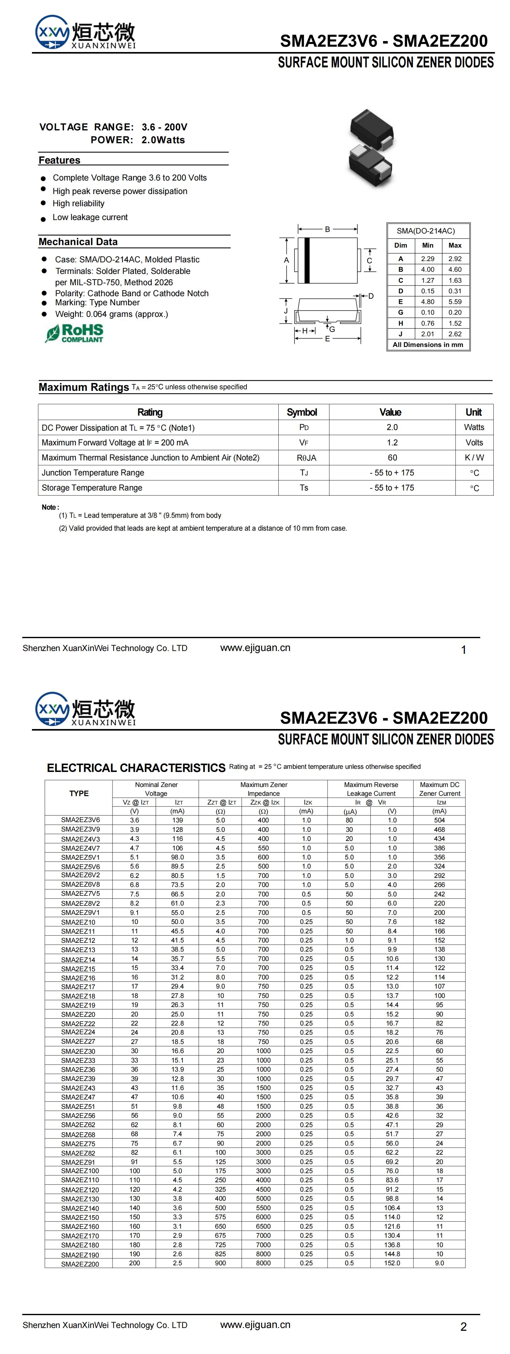 SMA2EZ5V6