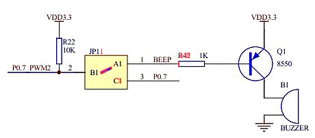 蜂鳴器驅動電路圖