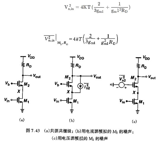 共源共柵級 輸入噪聲