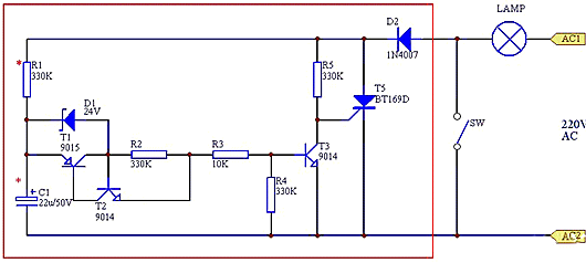 12V延時關閉電路