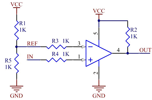 運(yùn)放 電壓比較器電路