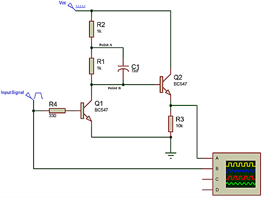 晶體管 自舉放大器 電路