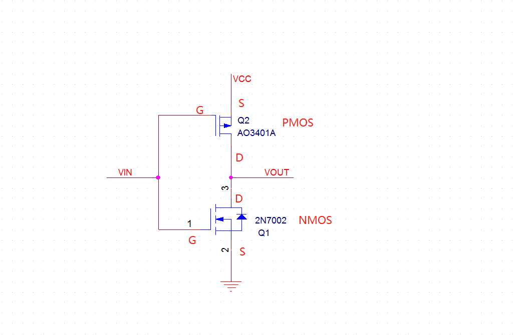 場效應管推挽電路